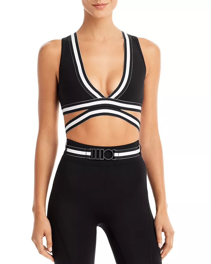 Solid & Striped Freestyle Deep V Sports Bra