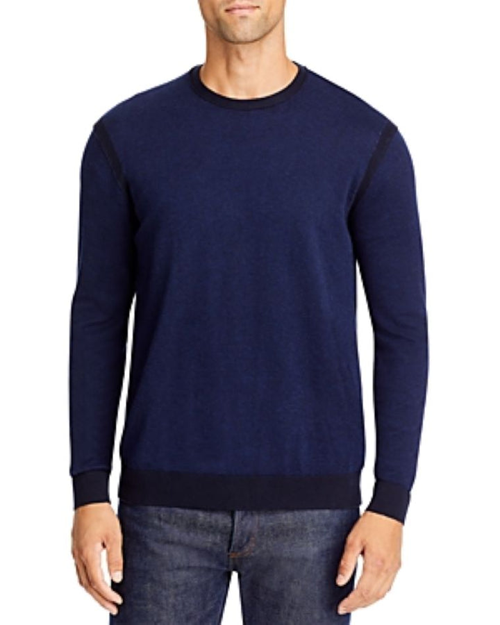 John Varvatos MEN Birdseye Crewneck Sweater