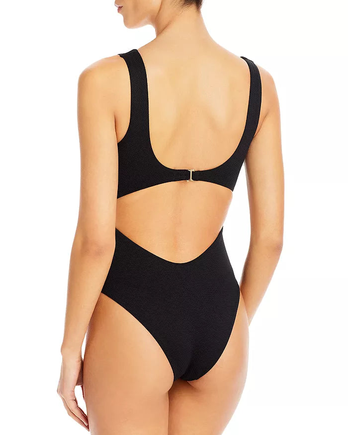 L*Space Balboa Textured One Piece Swimsuit