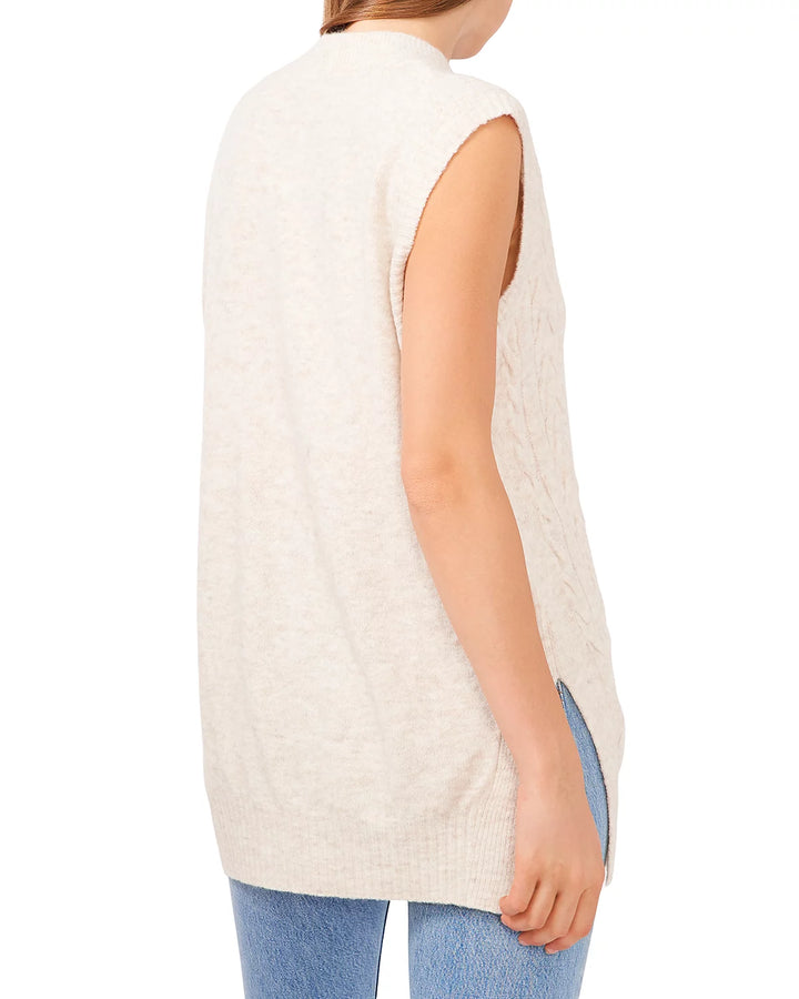 1.STATE Cable Knit Sweater Vest