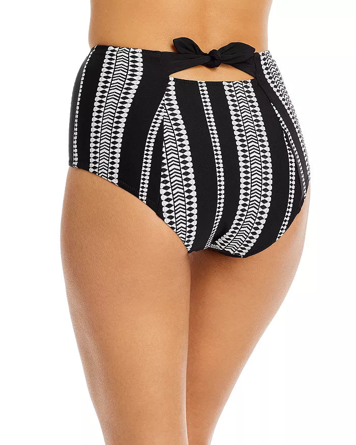 Lemlem Luchia Printed High Waist Bikini Bottom