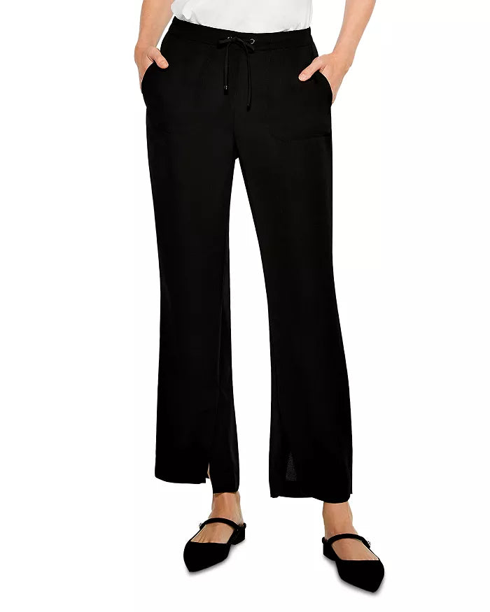 NIC+ZOE Matte Satin Split Leg Pants