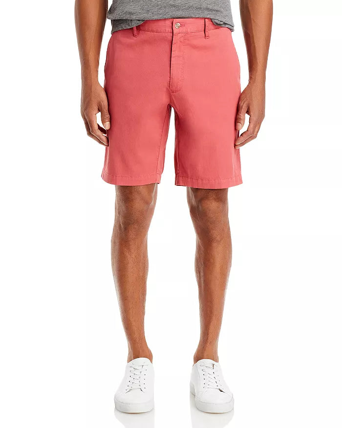 Peter Millar Bedford Cotton Stretch Solid Shorts