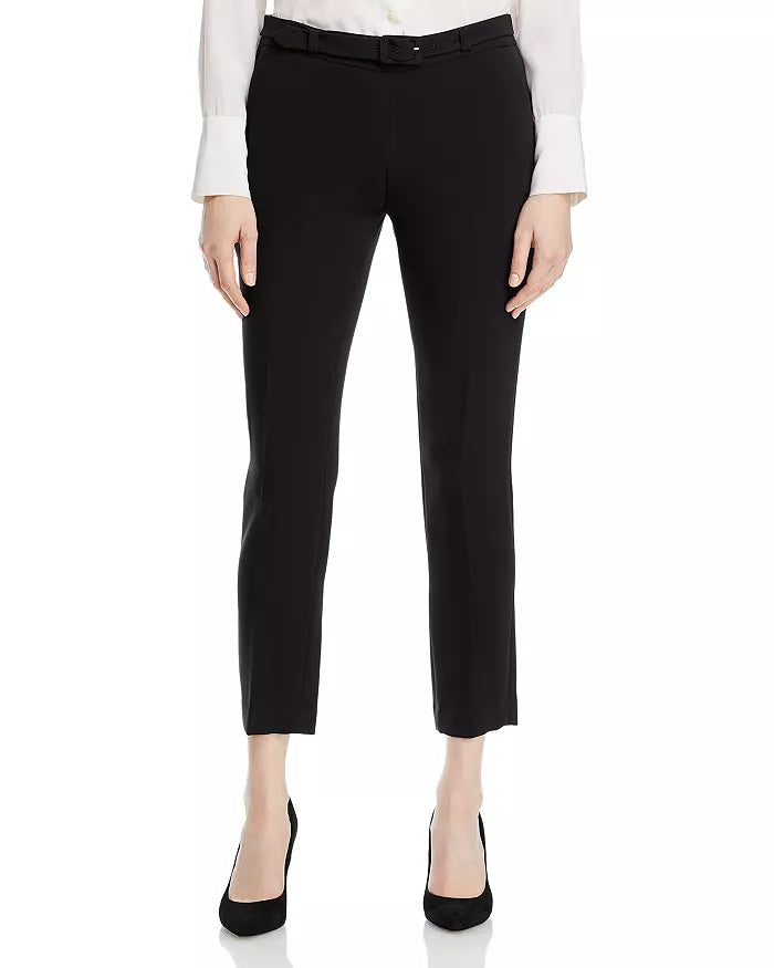 KARL LAGERFELD PARIS Belted Ankle Pants