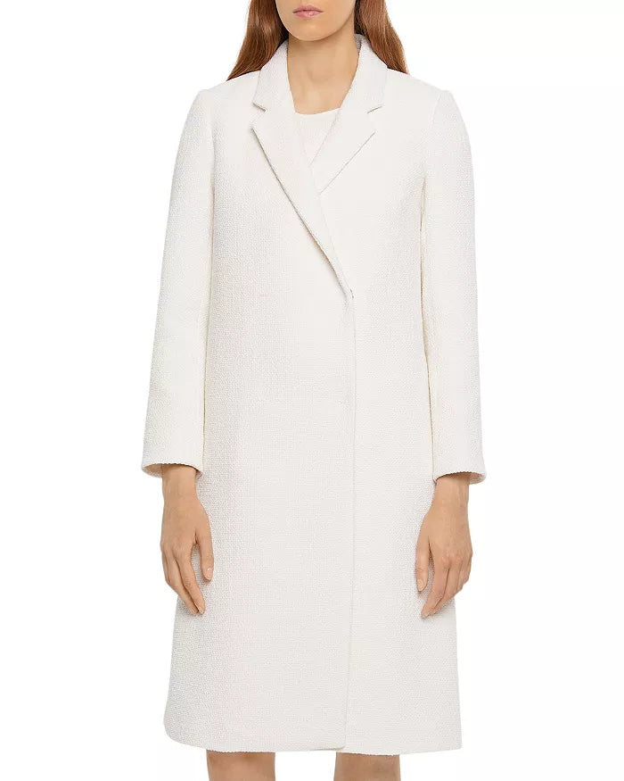 PAULE KA Textured Asymmetric Coat