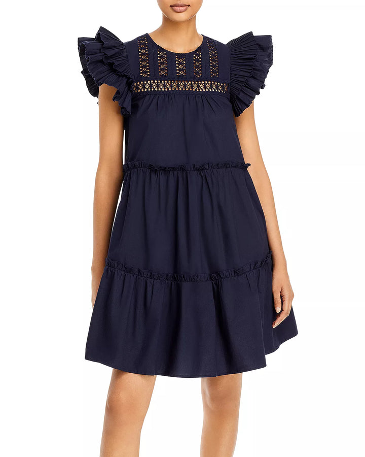 Sea Thora Cotton Eyelet Dress