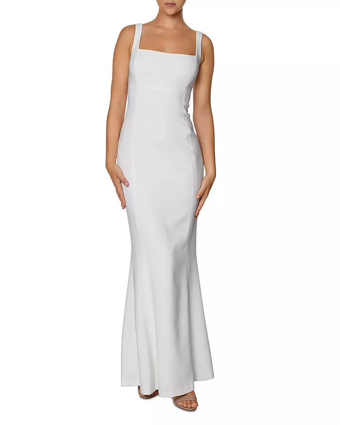 Laundry by Shelli Segal Square Neck Mermaid Gown
