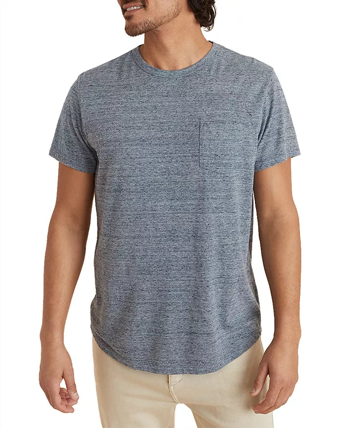 Marine Layer MEN Saddle Pocket Tee