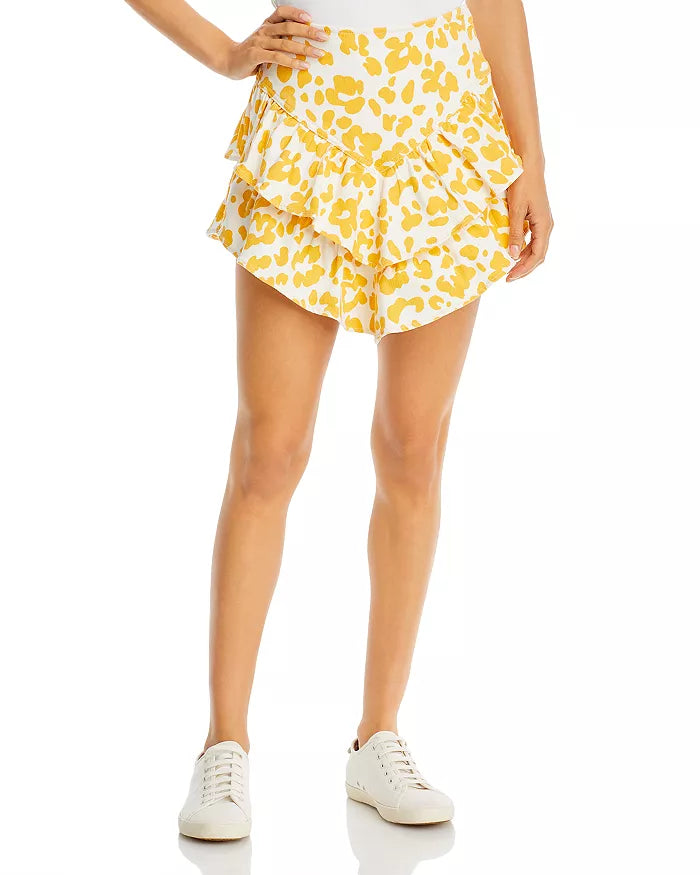 MOTHER The Ruffle Mini Skirt