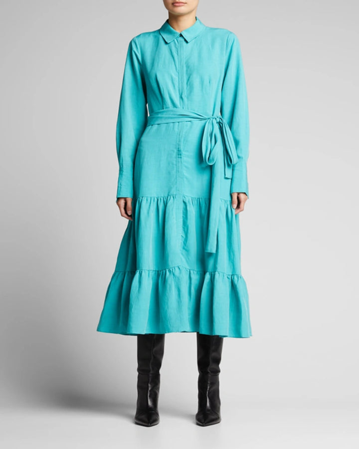 KOBI HALPERIN Lidia Long Sleeve Shirtdress