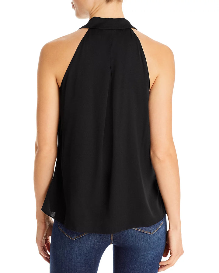 Kobi Halperin Kristin Sleeveless Halter Blouse