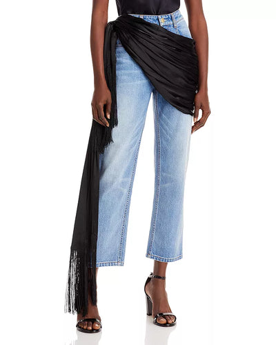 Hellessy Emerson Mid Rise Straight Jeans