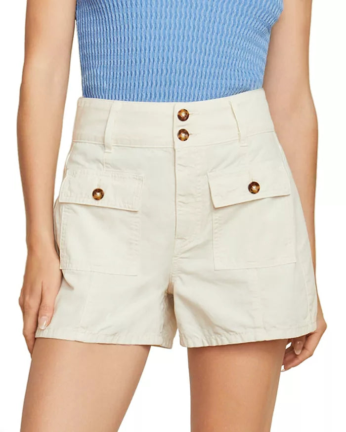 Veronica Beard Abigail Patch Pocket Shorts