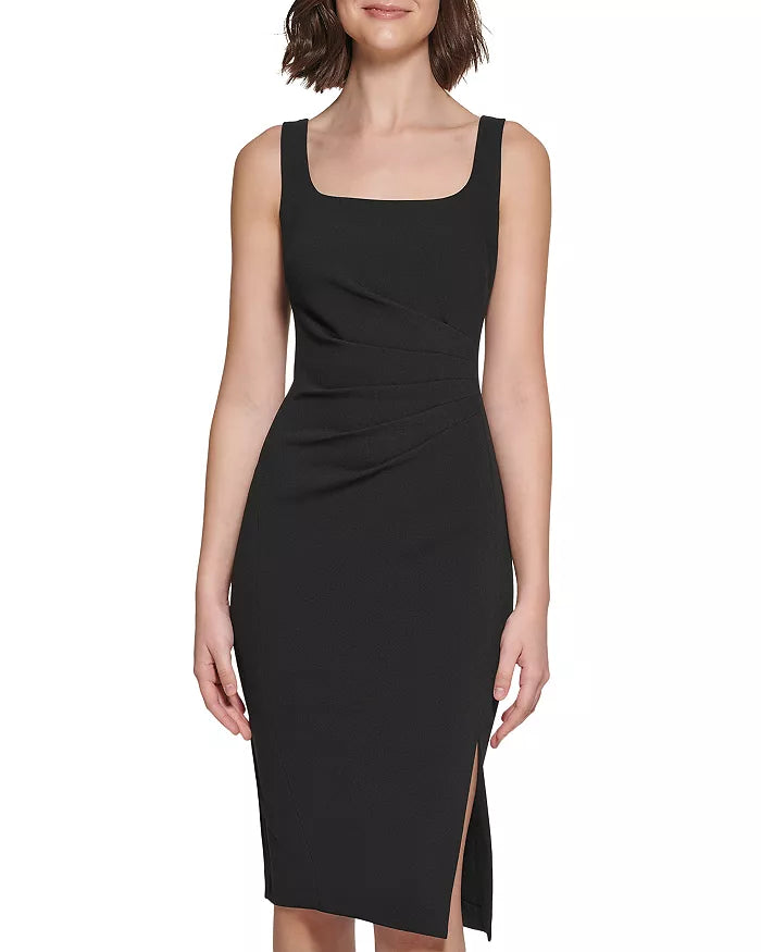 Karl Lagerfeld Paris Ruched Sheath Dress