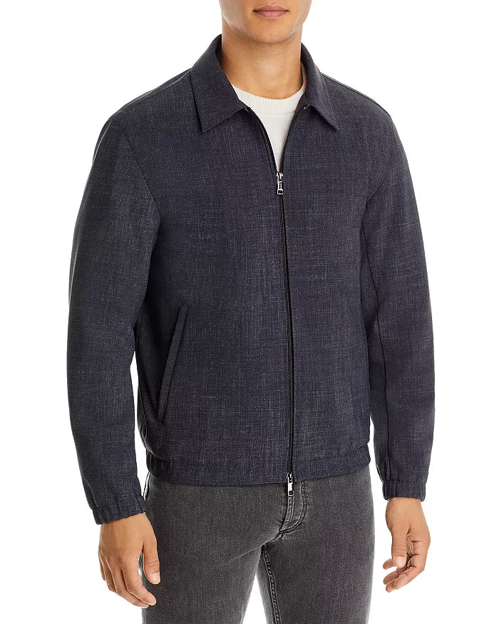 Theory Men's Brody Precision Ponte Melange Jacket