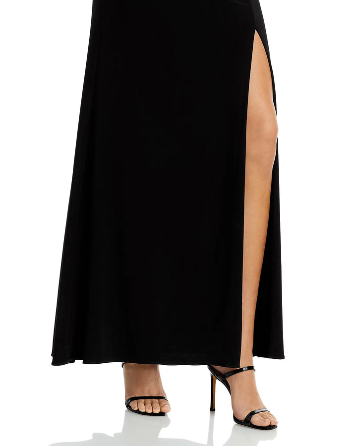 Adrianna Papell Illusion Mermaid Gown