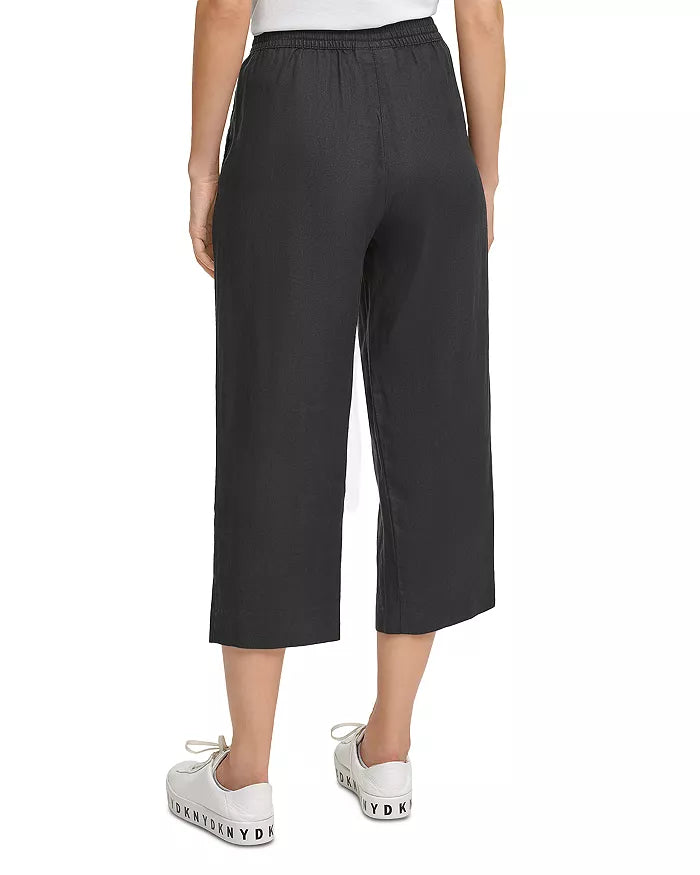 DKNY Cropped Drawstring Pants