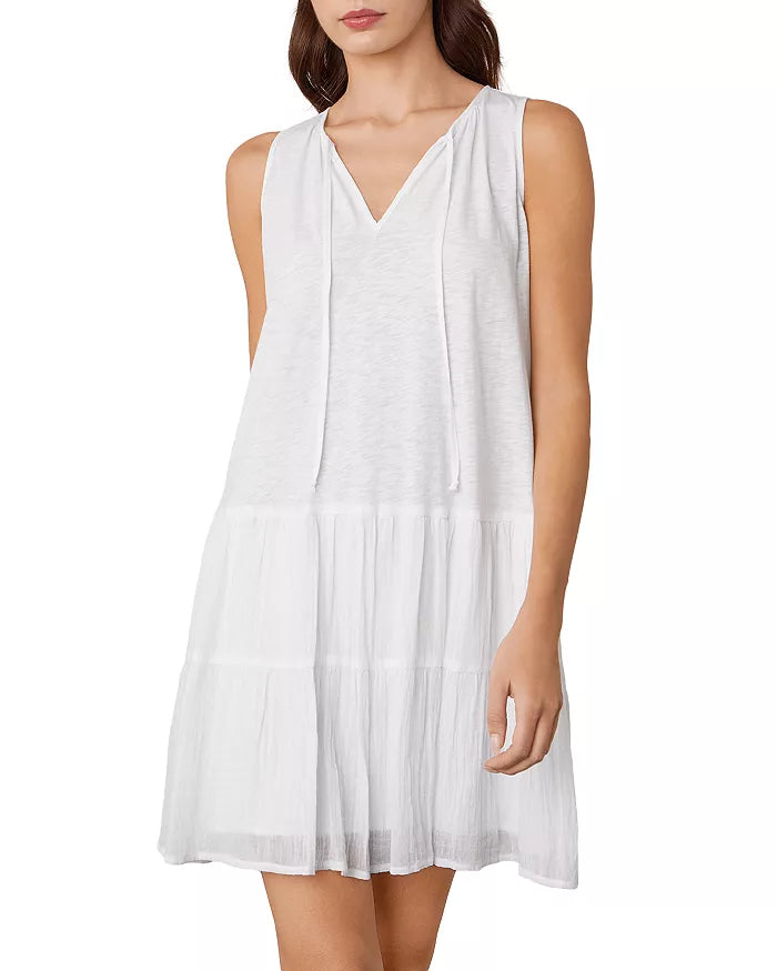 Velvet by Graham & Spencer Diem Tiered Cotton Dress