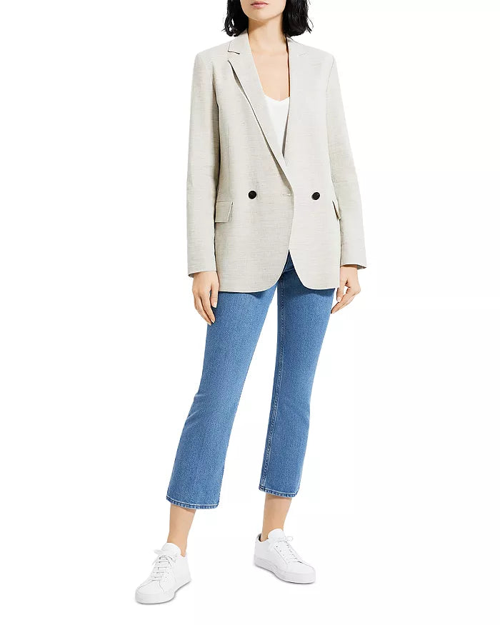 Theory Double Breasted Blazer