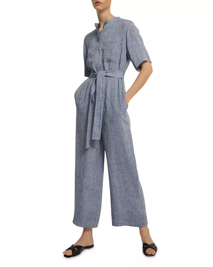 Theory Hemp Patch Pocket Jumpsuit