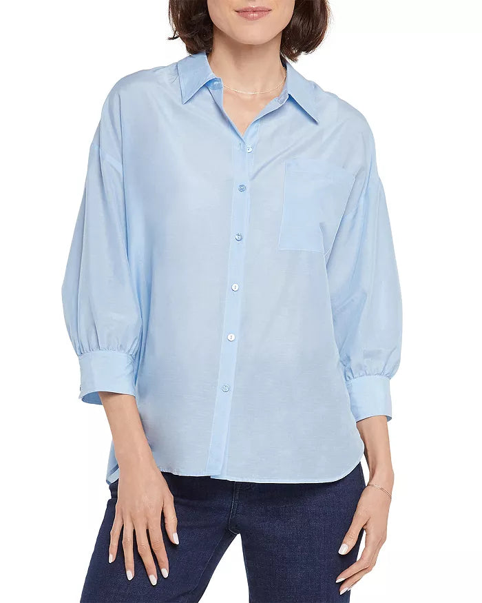 NYDJ Zoey Button Up Blouse