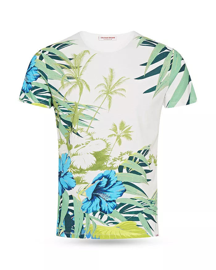 Orlebar Brown MEN Sammy Islet Tropical Print Tee