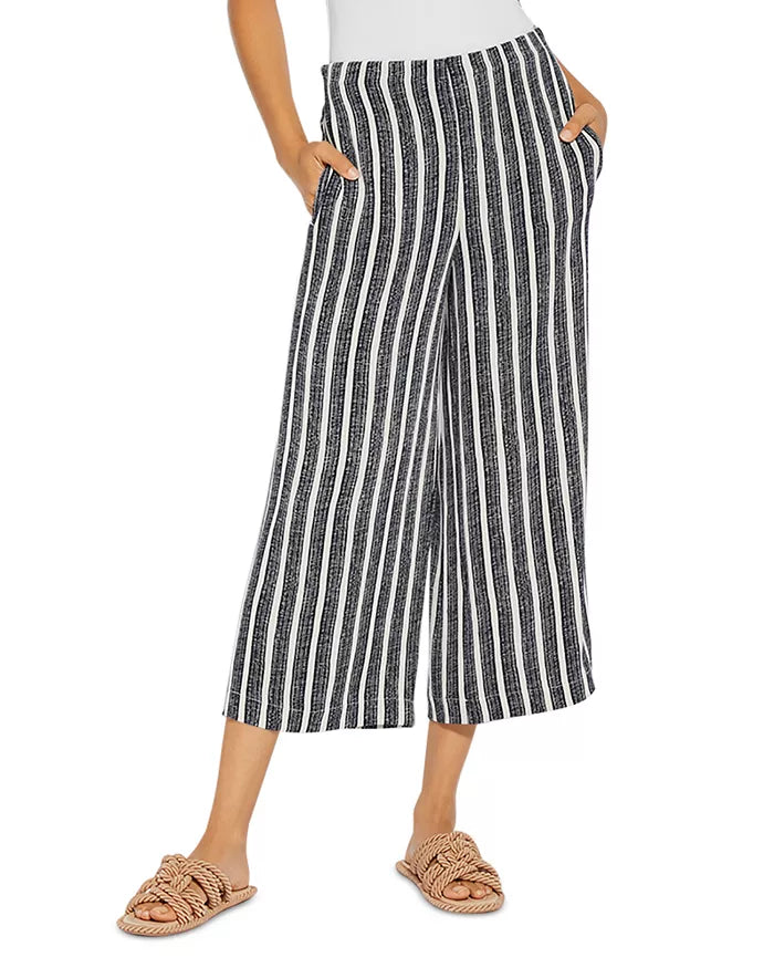 Lyssé Plus Marine Cropped Wide Leg Pants