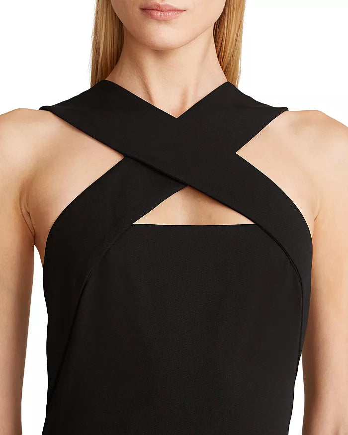 HALSTON Andie Stretch Crepe Dress