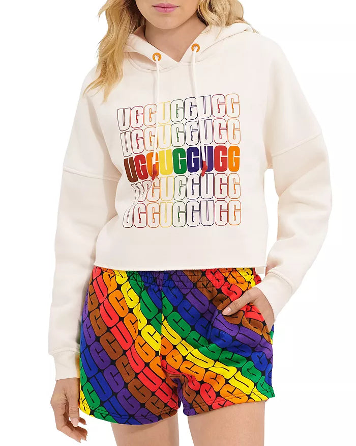 UGG® Keira Pride Cropped Hoodie