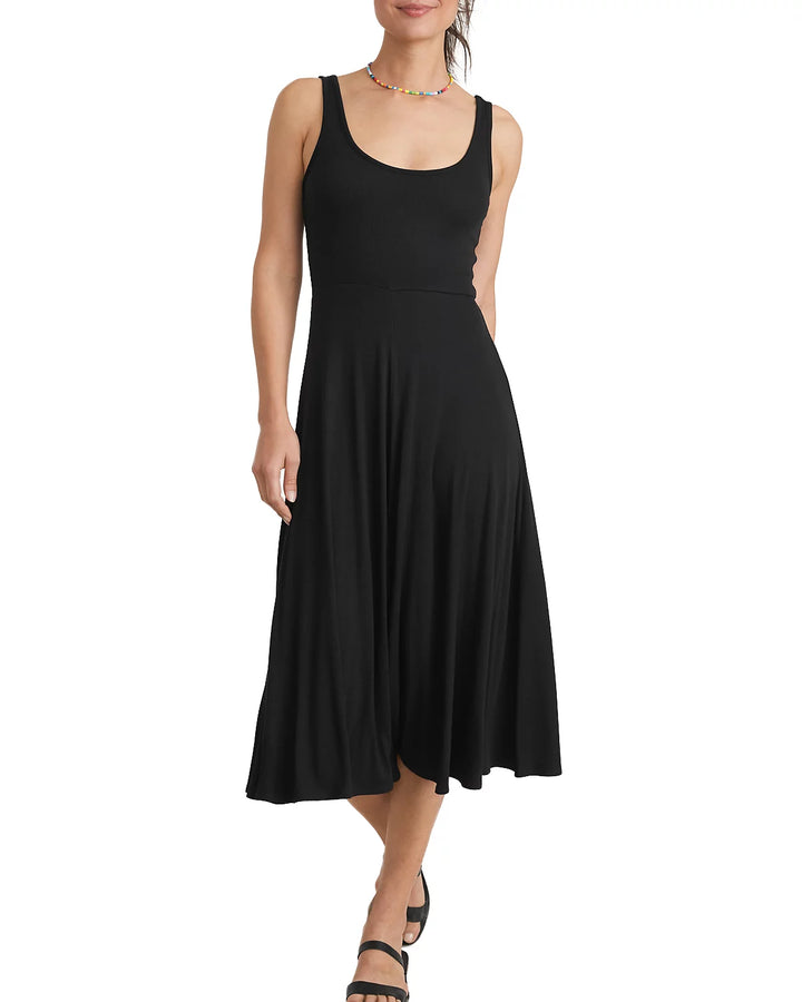 Marine Layer Lexi Rib Fit-and-Flare Dress