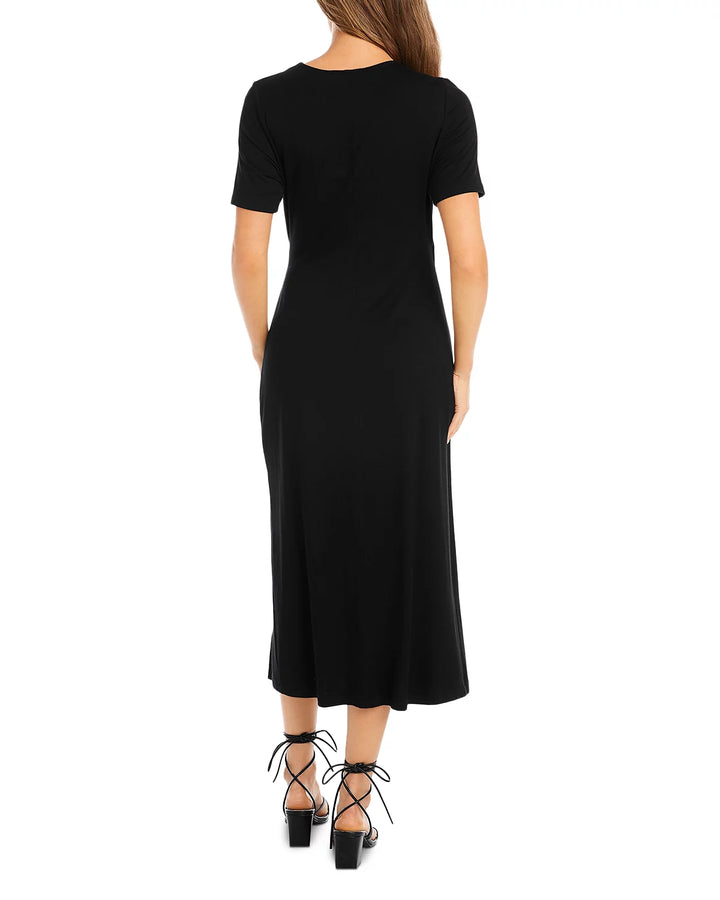 Karen Kane Faux Wrap Midi Dress