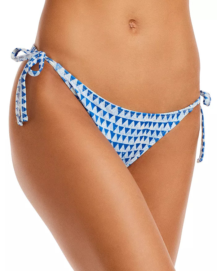 AQUA x Studio 189 Triangle Print Bikini Bottom