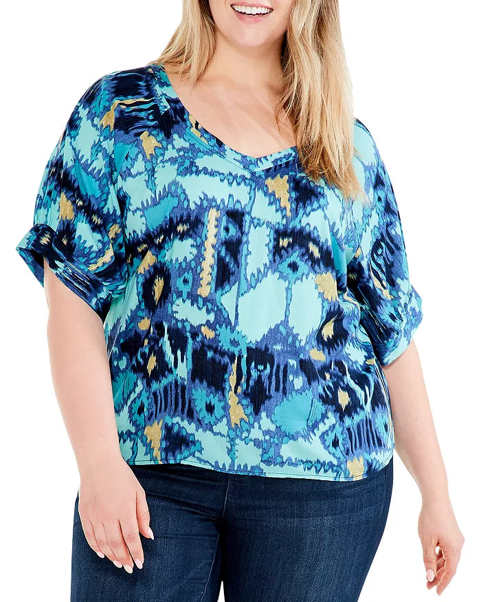 NIC+ZOE Plus Size Summer Solstice Top