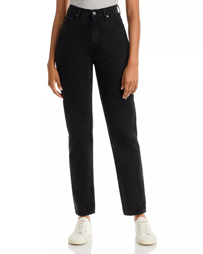 MOTHER Twizzy High Rise Straight Leg Jeans