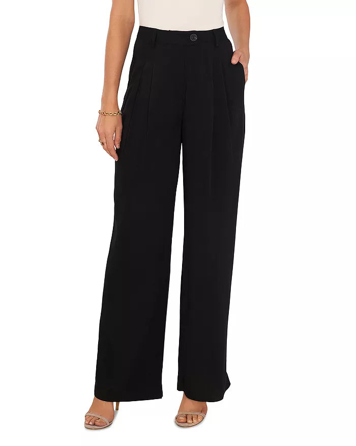 1.STATE Pleated Wide Leg Pants
