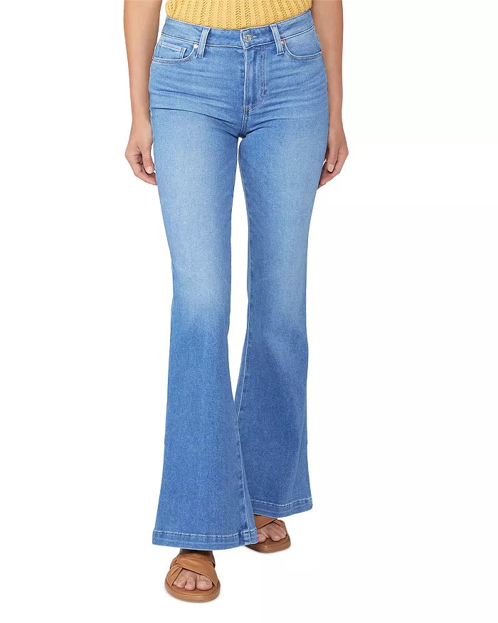 PAIGE Genevieve High Rise Flare Jeans