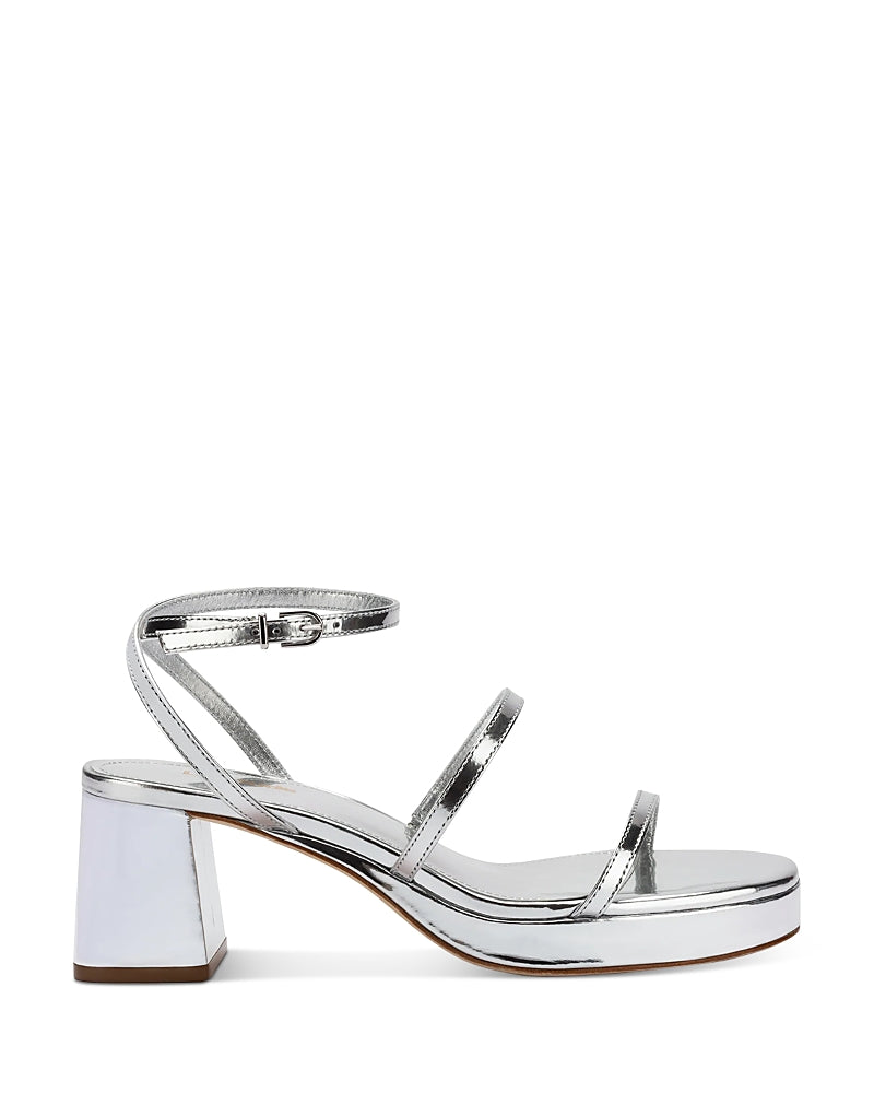 LARROUDE Gio Block Heel Strappy Sandal