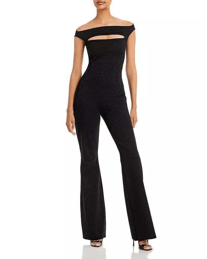 Chiara Boni La Petite Robe Rebecca Off-the-Shoulder Jumpsuit