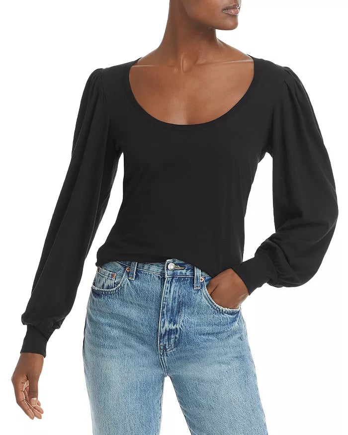 PAIGE Sylvie Puff Sleeve Tee