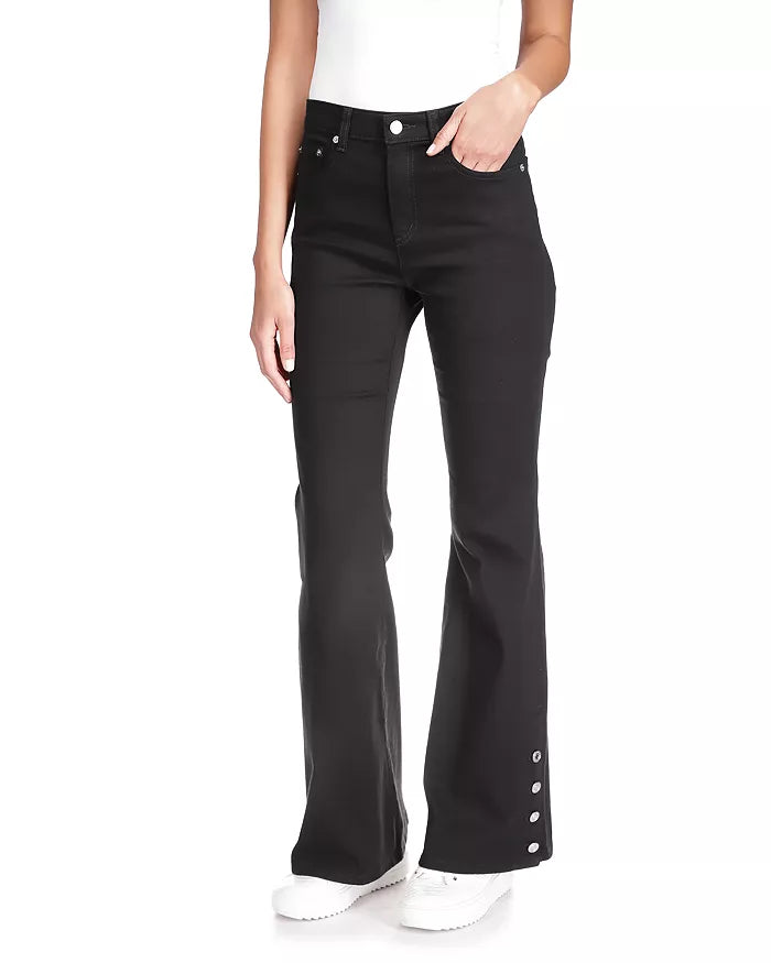 MICHAEL KORS Selma High Rise Flared Leg Jeans