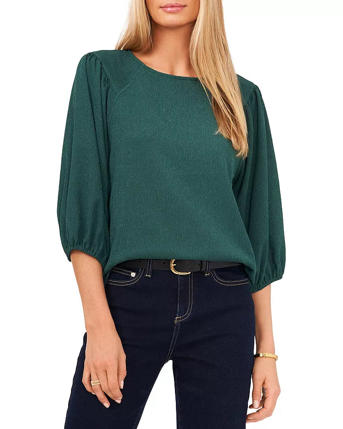 VINCE CAMUTO Puff Sleeve Top