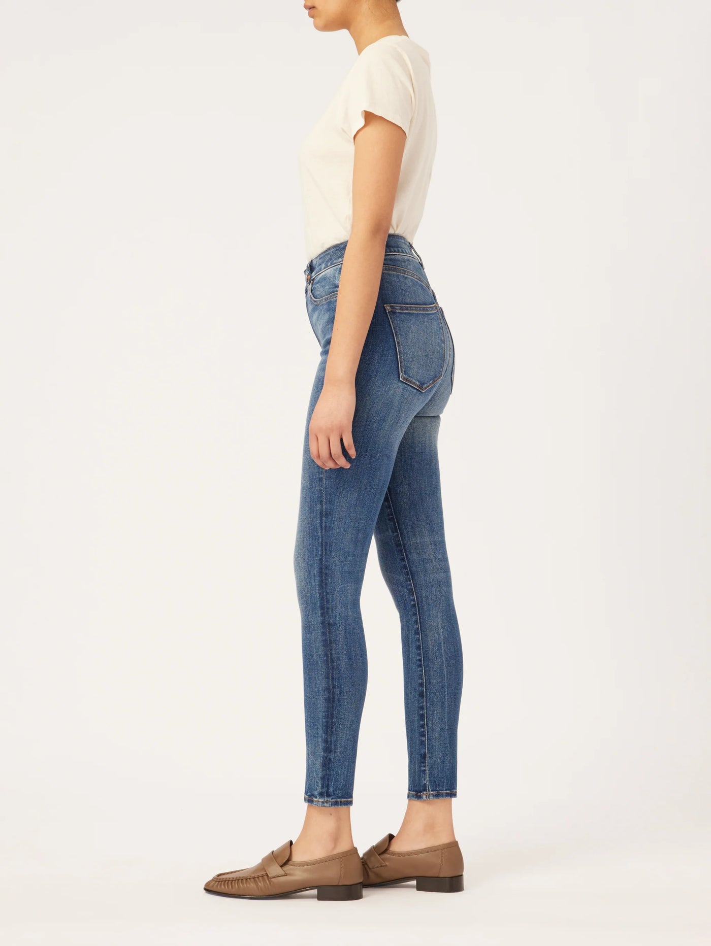 DL1961 Farrow High Rise Ankle Skinny Jeans