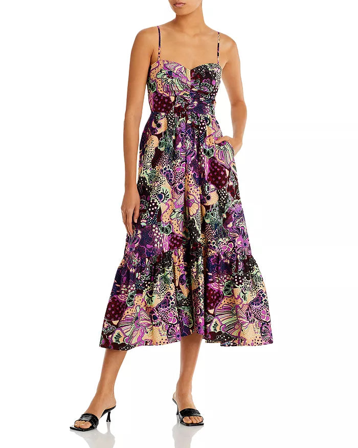 A.L.C. Lilah Floral Print Dress