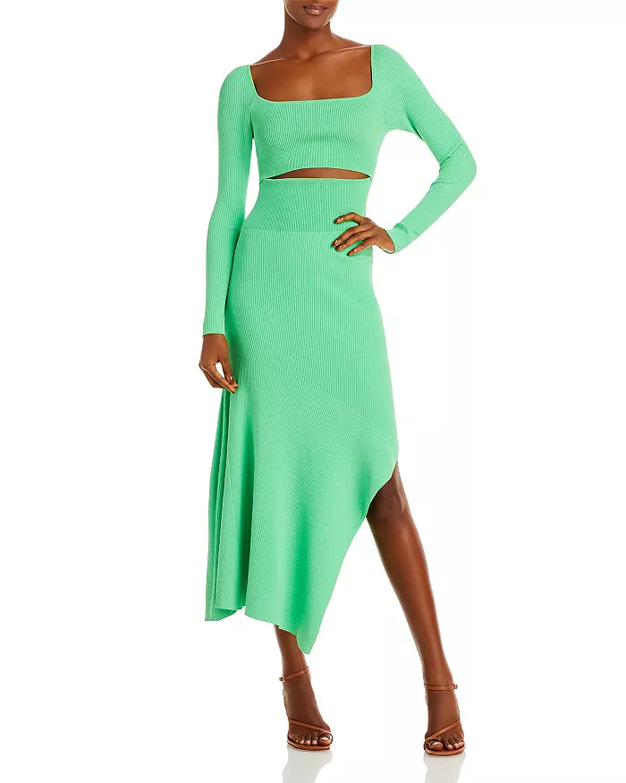 A.L.C. Clara Asymmetrical Cutout Dress