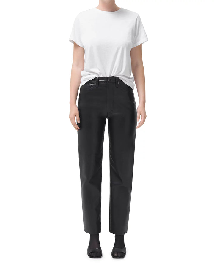 AGOLDE 90s Fitted Recycled Leather Pants