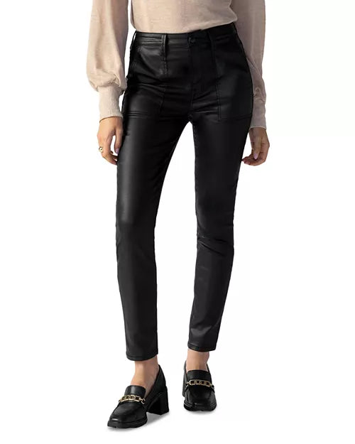 Sanctuary Hayden Coated Skinny Ankle Jeans