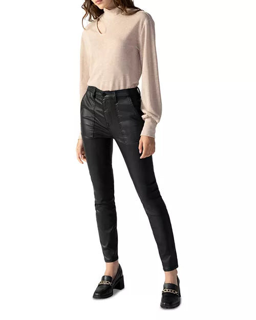 Sanctuary Hayden Coated Skinny Ankle Jeans