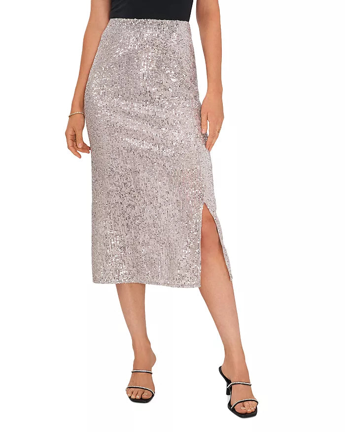 VINCE CAMUTO Sequined Midi Skirt