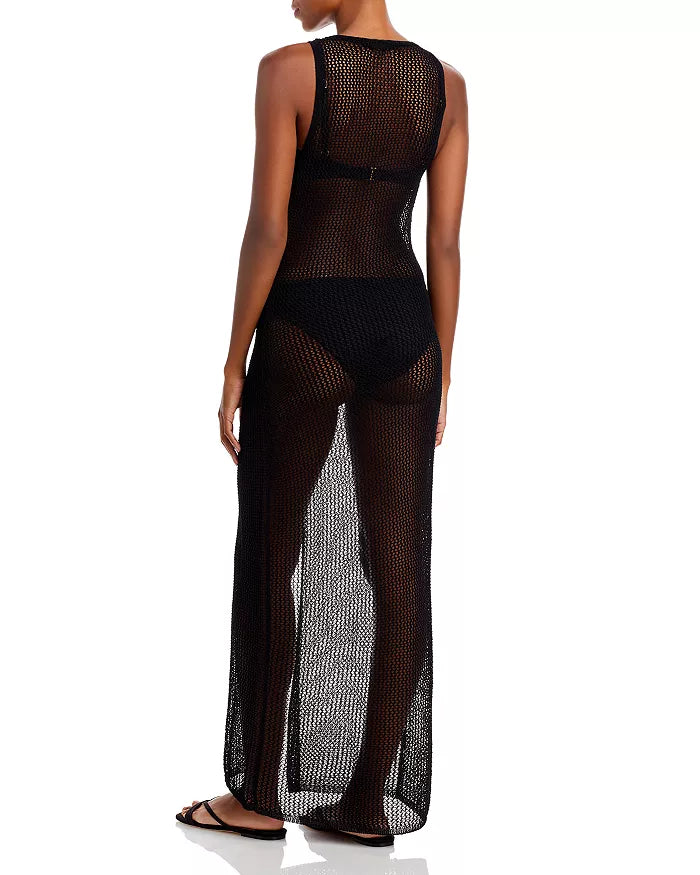 L*Space Adrift Crochet Maxi Dress Swim Cover-Up