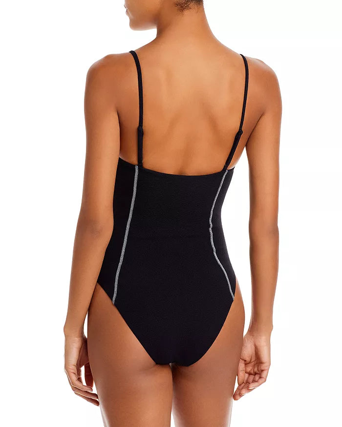 Onia Valerie Seamed One Piece Swimsuit